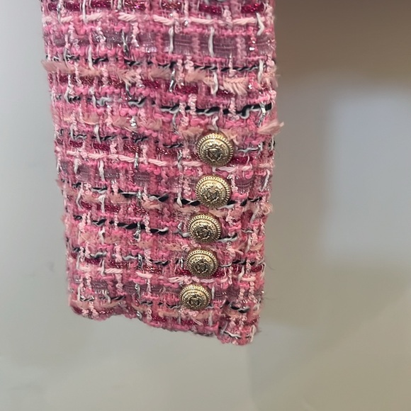 Tweed “chanel style” cropped jacket - Picture 4 of 5